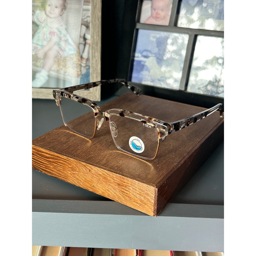 I-SEA x Maeve Readers +2.5 Blue Light Tortoise Gold Eyeglasses New No Tags